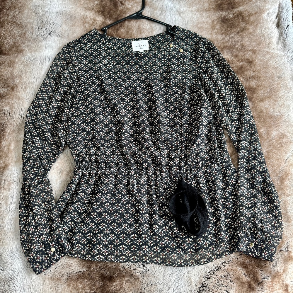 Sezane Bradley blouse size 2 (FR 34)